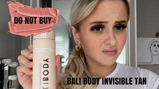 TRYING THE NEW BALI BODY CLEAR SELF TANNING WATER - NEED TO WATCH THIS BEFORE YOU BUY