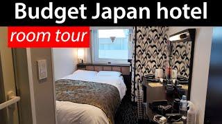 Japan BUDGET hotel room tour APA Tokyo review