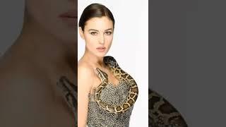 Monica Bellucci Fiorenzo Niccoli #monica #monicabellucci #art #snake