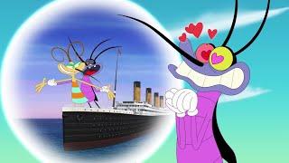 Oggy and the Cockroaches - The Love Cruise SEASON 5 BEST CARTOON COLLECTION  New Episodes in HD