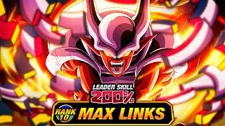 VILLAINS ARE UNSTOPPABLE LEVEL 10 LINKS 100% EZA LR PHY SUPER JANEMBA DBZ Dokkan Battle