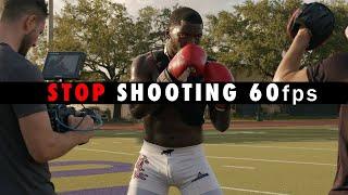 BEST Sports Camera Settings-  STOP Shooting in 60fps