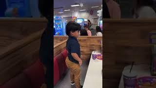 Dad and Son FIGHT over PIZZA Mom settles it  #shorts