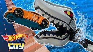 Hot Wheels City wird angegriffen Die epischsten Hot-Wheels-Hai-Abenteuer  @HotWheelsDeutschland