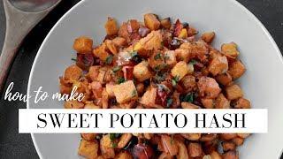 SWEET POTATO HASH  Delicious Sweet Potato Recipes  STACEY FLOWERS