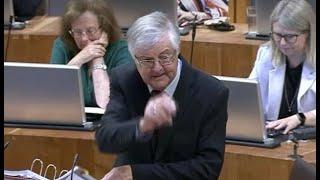 Mark Drakeford cant contain his fury after being challenged by Welsh Tory leader