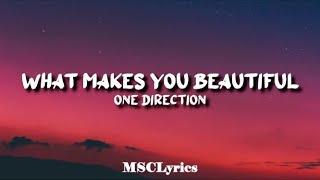 One Direction - What Makes You BeautifulLyrics