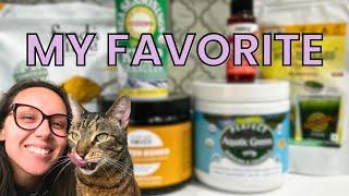 My go to supplements for homemade cat food