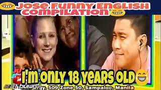 Juan for all  all for juan  Jose MANALO funny English moments compilation