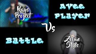 Avee Player Visualizer - Fun Battle Avee Player Zobin Style vs Rays Project