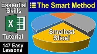 5-22 Excel Pie Chart Features - Rotate Perspective Pull Out Slice