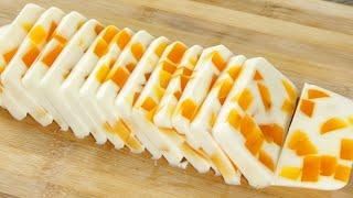 Easy Orange Dessert Recipe  Delicious Orange Milk Pudding