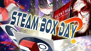 STEAM BOX DAY #3 Horror games #gaming #envtuber #vtuber  #streaming