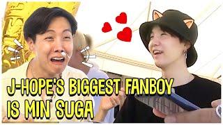 BTS J-Hopes Biggest Fanboy Is Min Suga