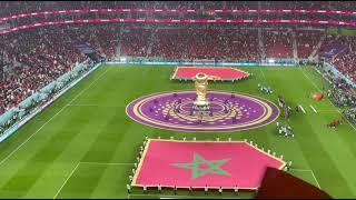 Morocco  Vs Portugal  Pre- Match Ceremony in World Cup Quarter Final