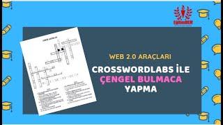 CROSSWORDLABS ile ÇENGEL BULMACA YAPMA