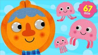 Dance Compilation  The Jellyfish + More Kids Songs To Move To  Noodle & Pals