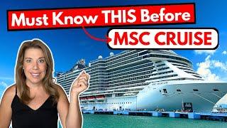 25 Things Cruisers MUST Know Before Your First MSC Cruise MSC Cruise Tips 2024