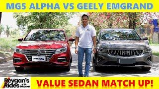 GEELY Emgrand Premium vs MG 5 Alpha Car Comparo