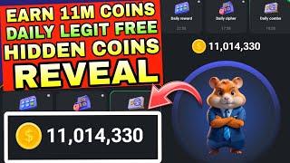 HAMSTER KOMBAT HIDDEN COINS REVEAL HOW TO EARN 11M COINS DAILY