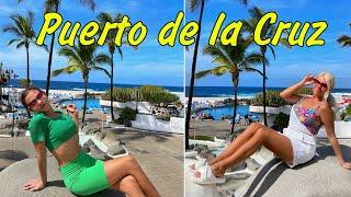 Тенерифе Пуэрто-де-ла-Крус ЛУЧШИЙ ОБЗОР цены пляжи набережная  Puerto de la Cruz Tenerife