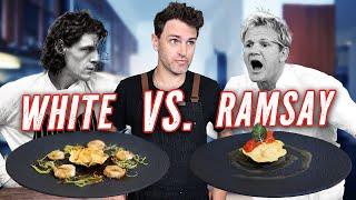 Lobster Ravioli CAGE MATCH Gordon Ramsay vs. Marco Pierre White