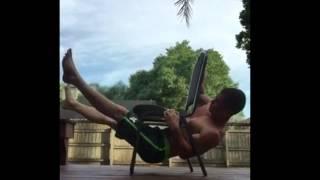 Crazy Chair trick challenge by Corey Hall Fitness
