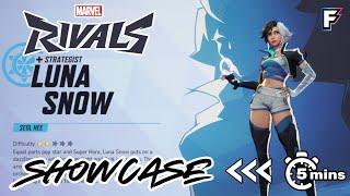 MARVEL RIVALS CLOSED ALPHA EXCLUSIVE CHARACTER SHOWCASE LUNA SNOW