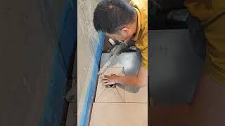 Tile installation P5614#shorts