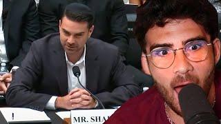 Ben Shapiro gets QUESTIONED By Congress  Hasanabi reacts