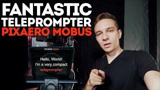 Teleprompter Pixaero Mobus  How to talk on camera?