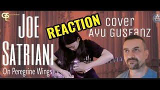 Ayu Gusfanz  On Peregrine Wings cover REACTION