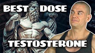 Best Weekly Dose Of TESTOSTERONE? Blood Work Is Irrelevant Least Side-Effects & Optimum Results?