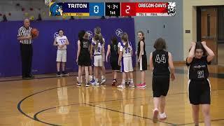 Oregon-Davis at Triton - 5th & 6th Grade Girls Middle School Basketball  2-27-2023