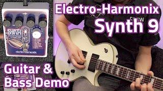 Electro Harmonix Synth 9 Pedal - Guitar & Bass Demo