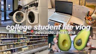 weekly vlog study classes cooking laundry adelaide sa 