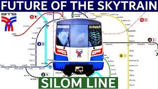 BANGKOK BTS SKYTRAIN  SILOM LINE Future Extensions to Khao San Road Pinklao & Bangrak?