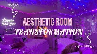 aesthetic room transformation  *tik tok & pinterest inspired*