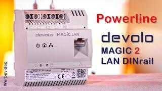 Powerline einrichten und mit Phasenkoppler devolo Magic 2 LAN DINrail optimieren & schneller machen.