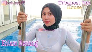 Kolam Renang Urbanest Inn House Slipi Jakarta Barat  Bunda Keisha