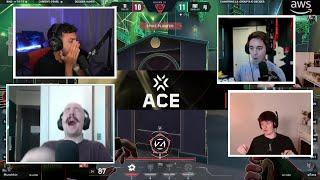 Valorant Streamers reacts to Carpe The Savior ACE for T1