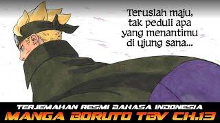 TERJEMAHAN RESMI BAHASA INDONESIA MANGA BORUTO TWO BLUE VORTEX CH 13