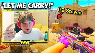 S1MPLE CARRIED NAVI PRO IN FPL STEWIE2K NEEDS G2 CONTRACT CS2 Twitch Clips