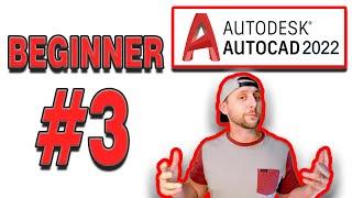 AutoCAD 20212022 Absolute BEGINNER #3