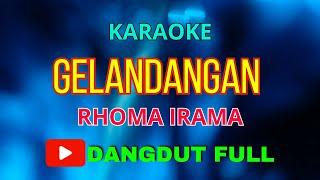 Gelandangan Karaoke dangdut H.Rhoma Irama #karaoke #entertainment