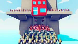 Army Soldier vs 100 Units - Totally Accurate Battle Simulator TABS