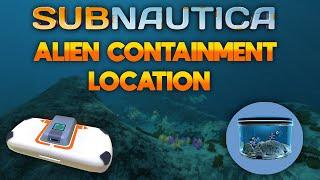 Subnautica Alien Containment Location  Subnautica Guide