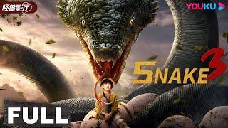 MULTISUB【Snake 3】Giant Snake and Angry Dinosaurs great battle  Adventure  YOUKU MONSTER MOVIE