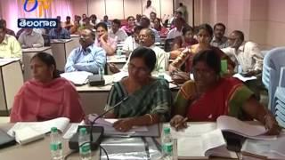 Minister Joguramanna reviews with officials on BC Welfare schemes in Hyd