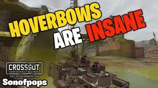 Crossout Junkbows on Hover is NUTS